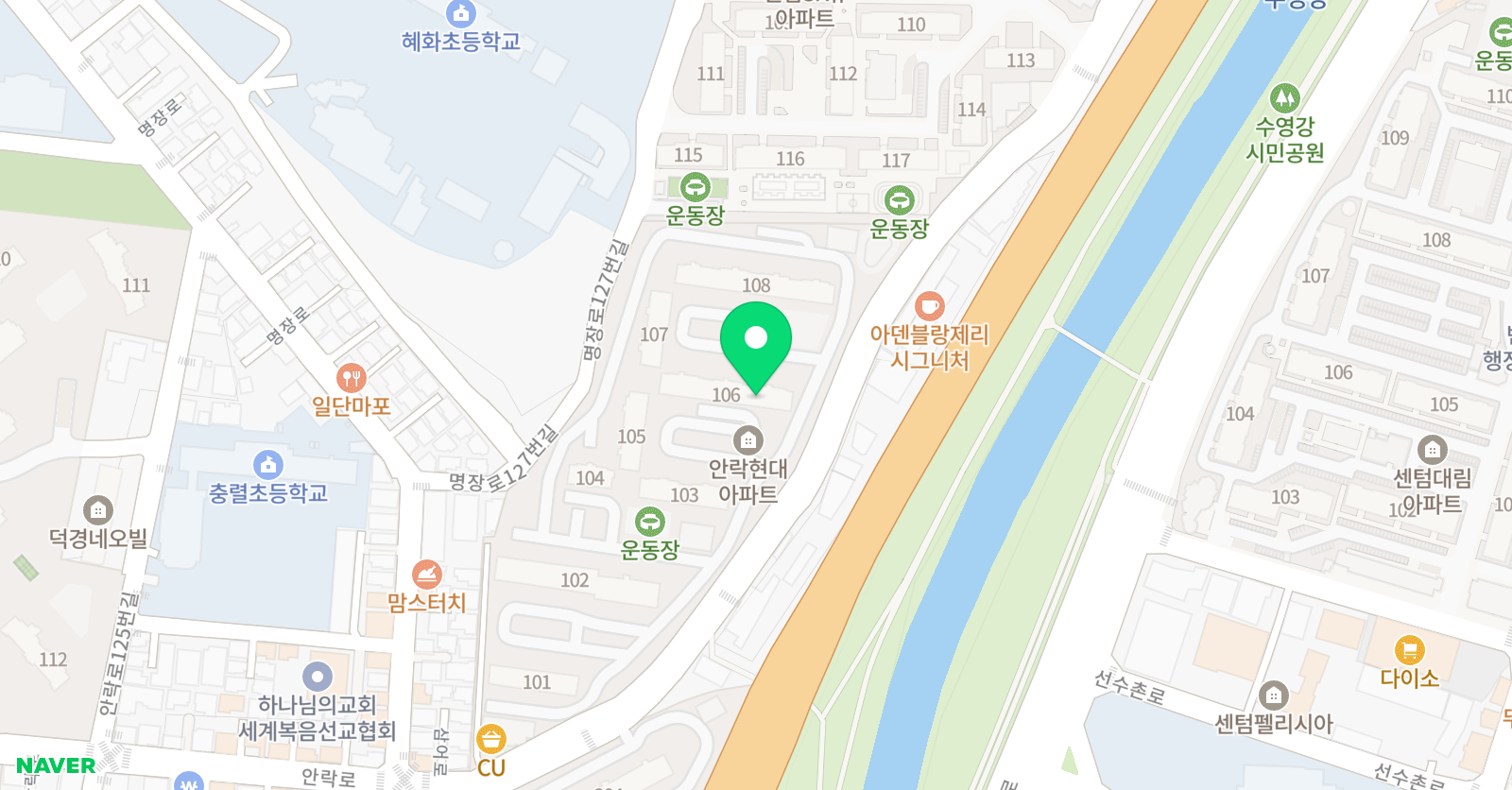 주안 셈수학교습소 위치