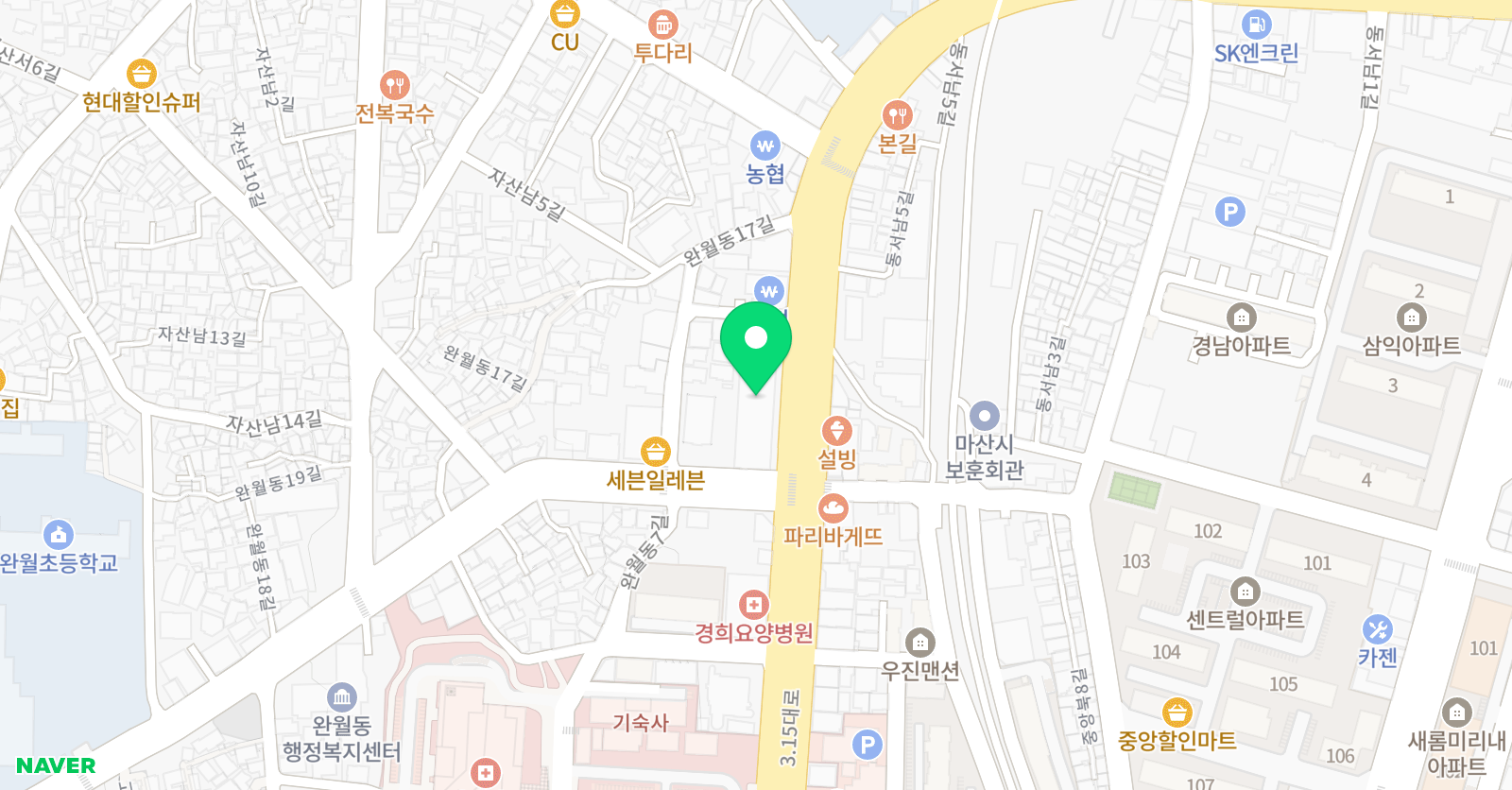 천년의미소 미술학원 위치