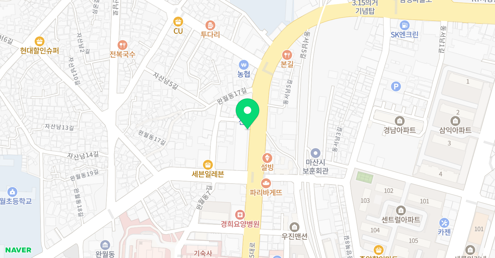 코코 미술학원 위치
