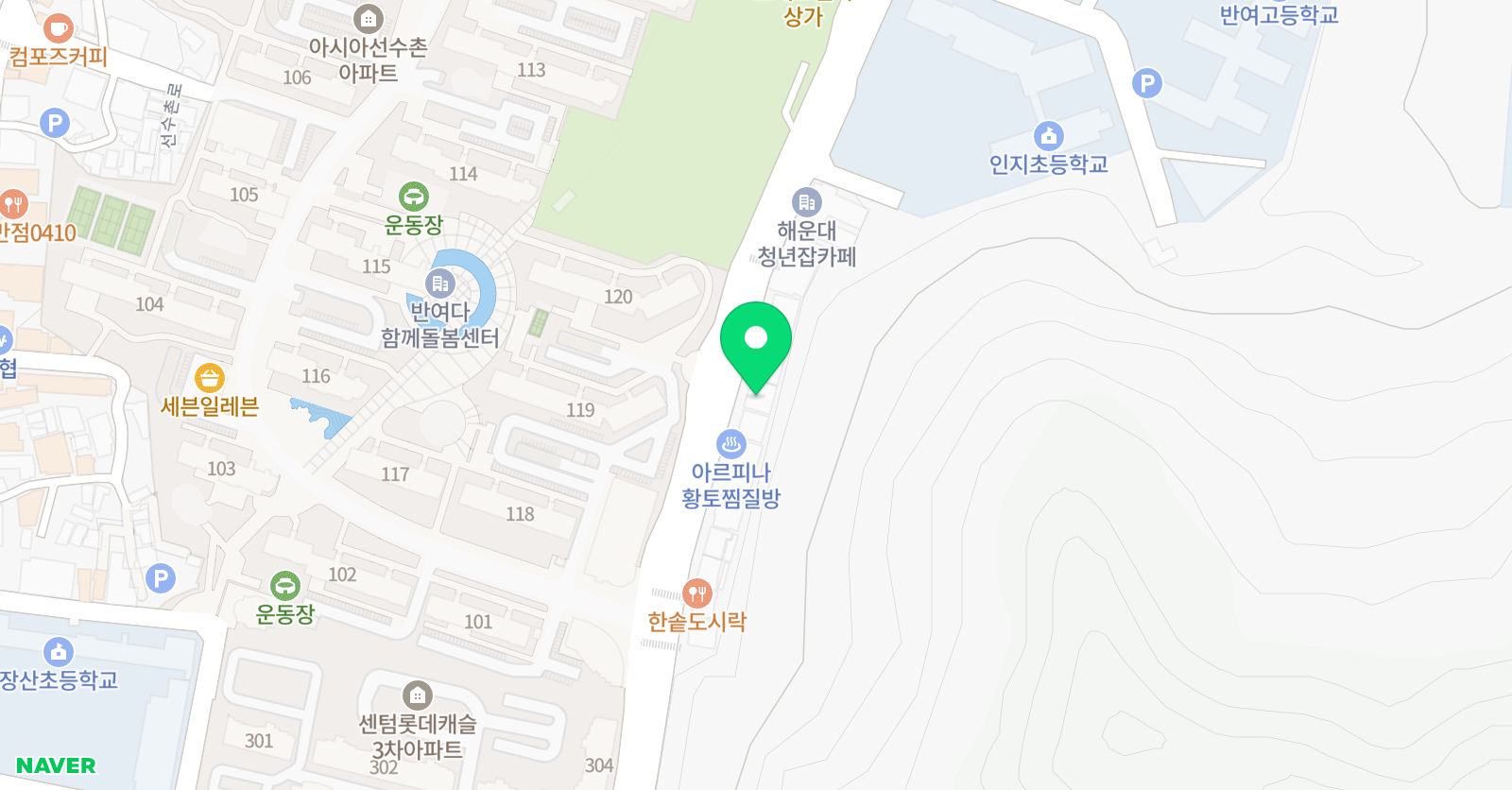 국제 SM 잉글리쉬 어학원 위치