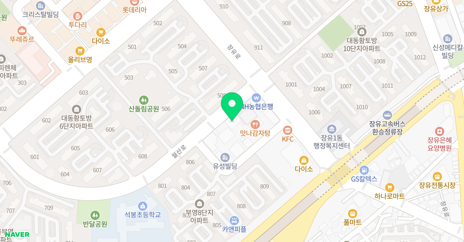 장유 UKs 아미 태권도 위치