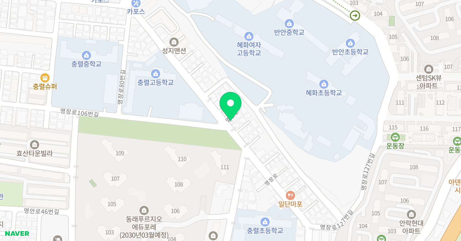 예리한 국어학원 위치