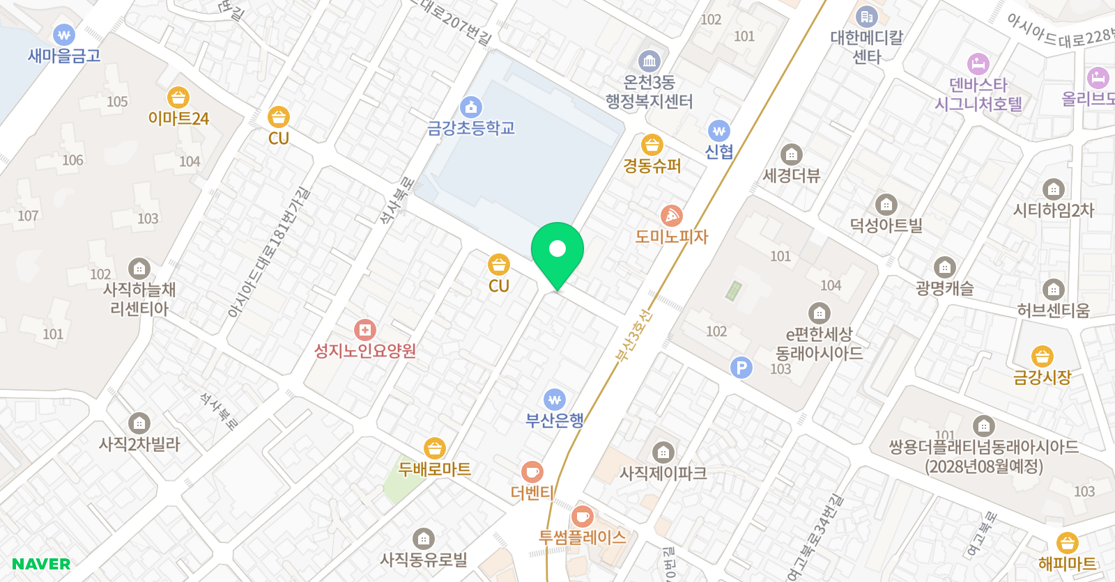 에이케이 수학교습소 위치