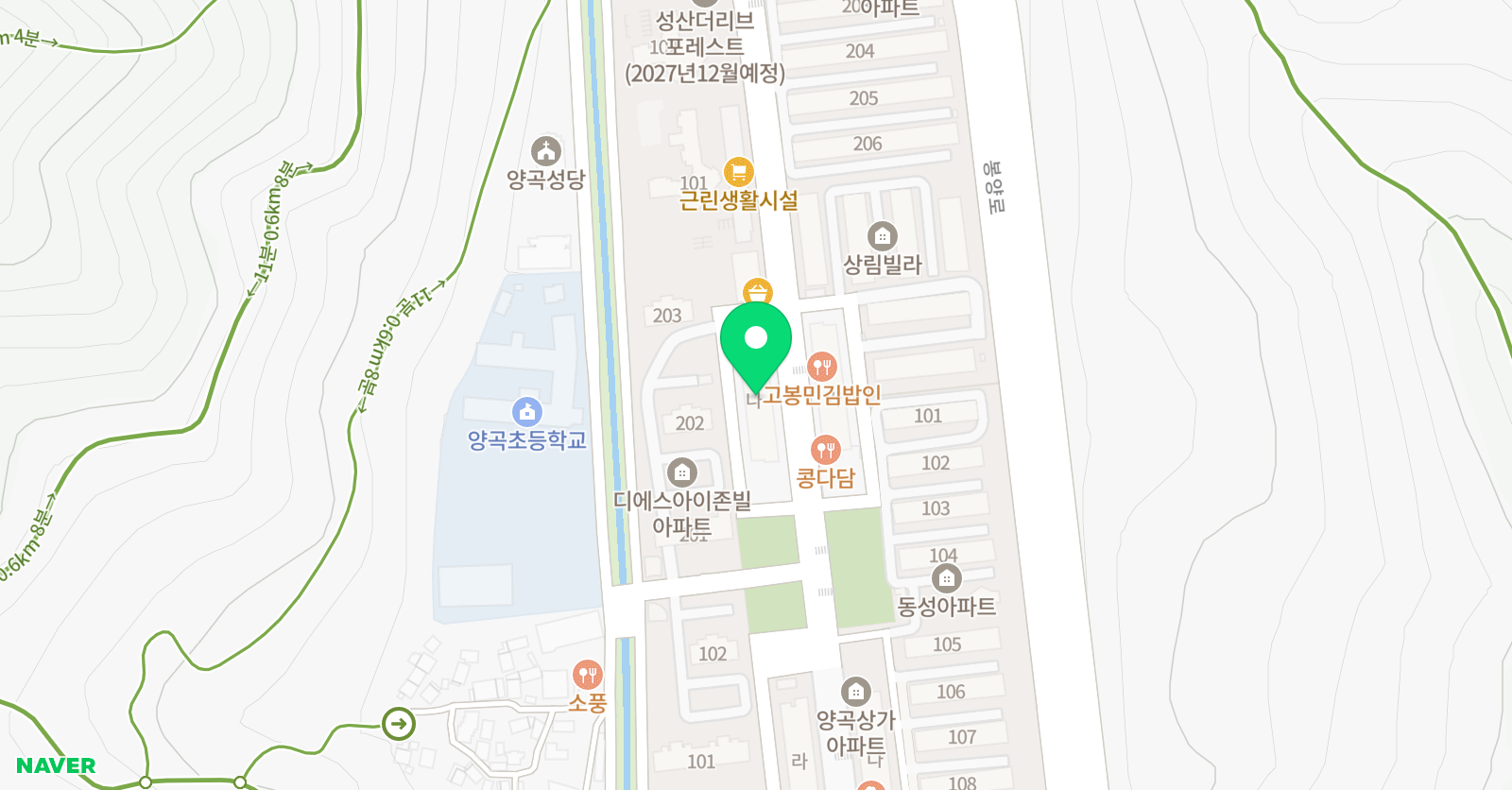 조은쌤 수학 위치