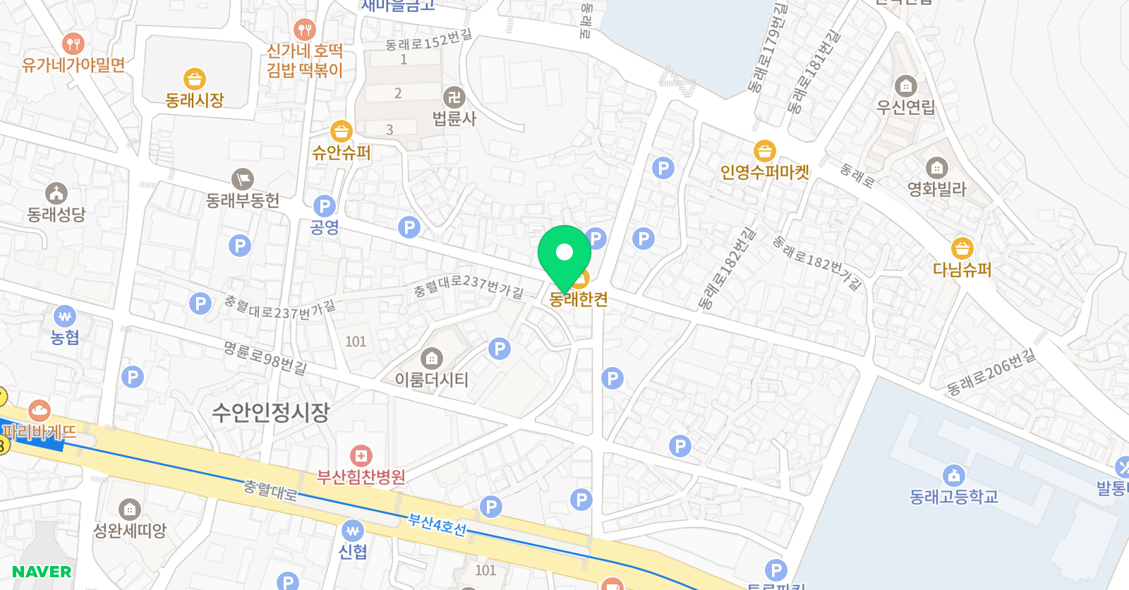 더나아짐 합기도&유아체육 위치