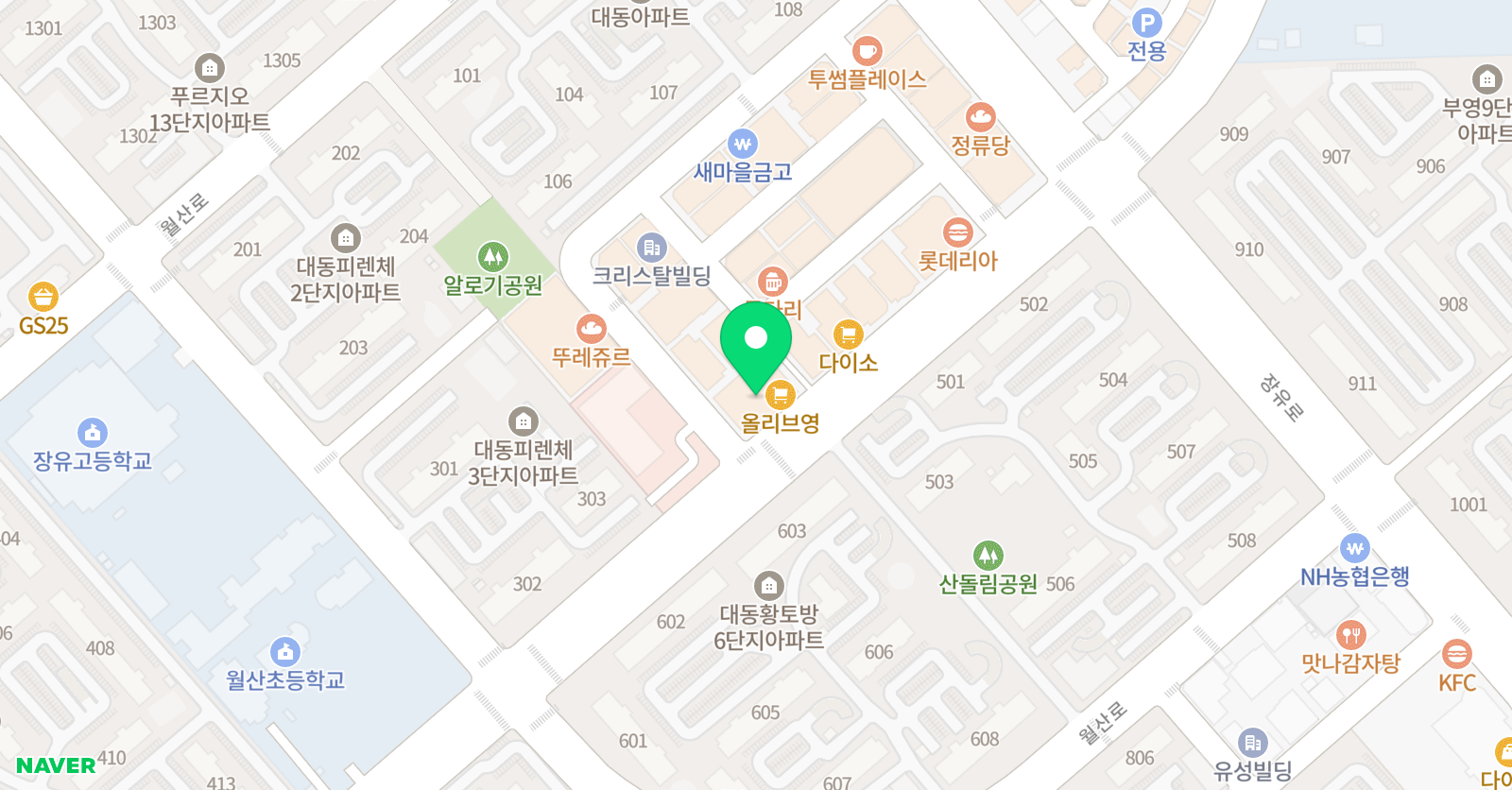 하봉석의올바른사회 위치