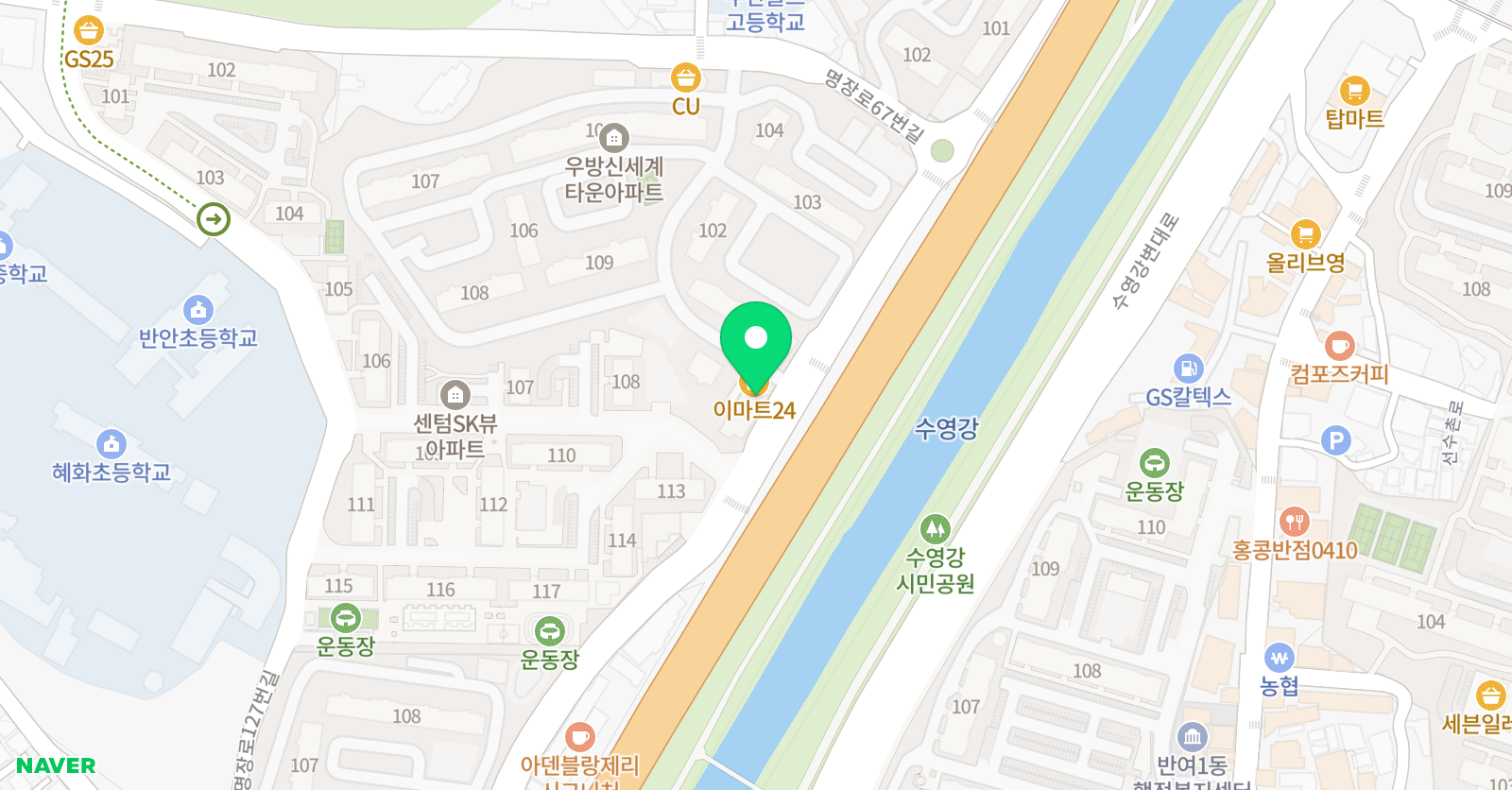 놀작마이아트 우방신세계친구랑놀작 위치
