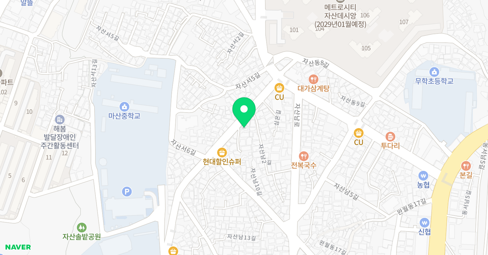 나침반 수학교습소 위치