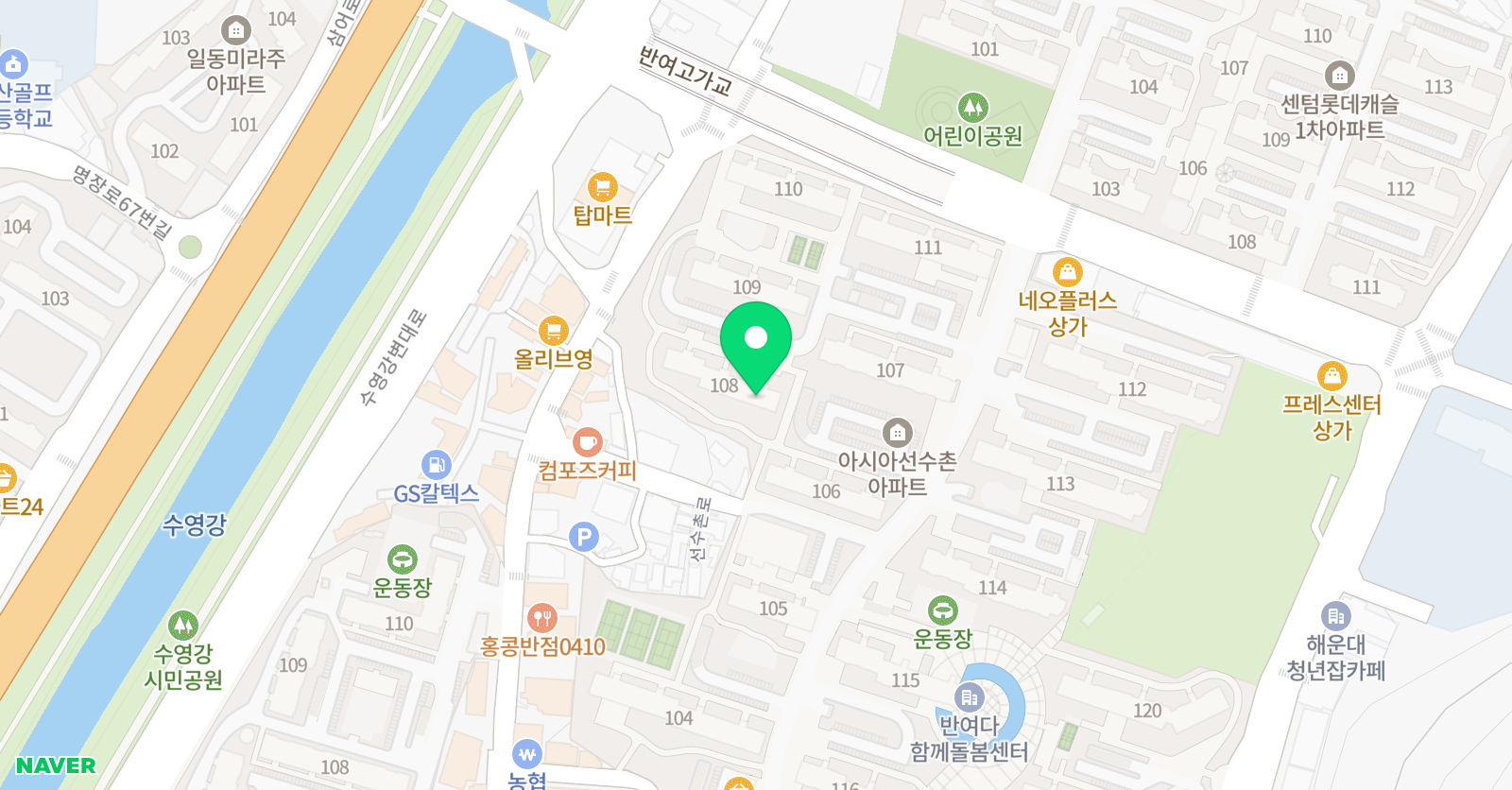 반여영재 수학교습소 위치