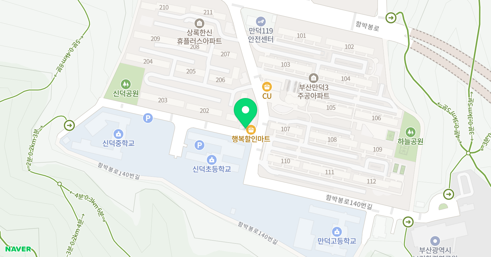 드림 태권도장 위치