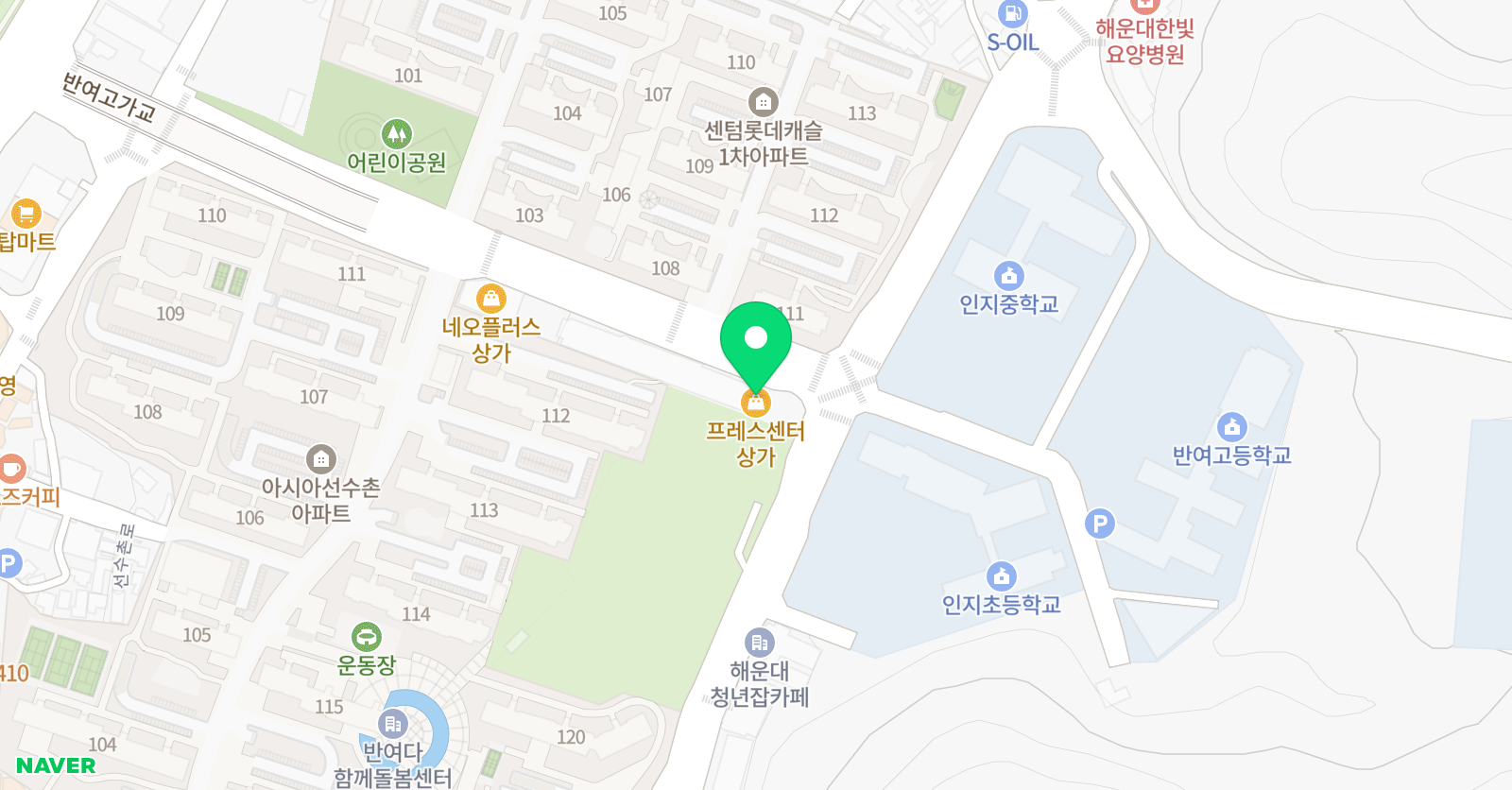 메릭스 해법수학교습소 위치