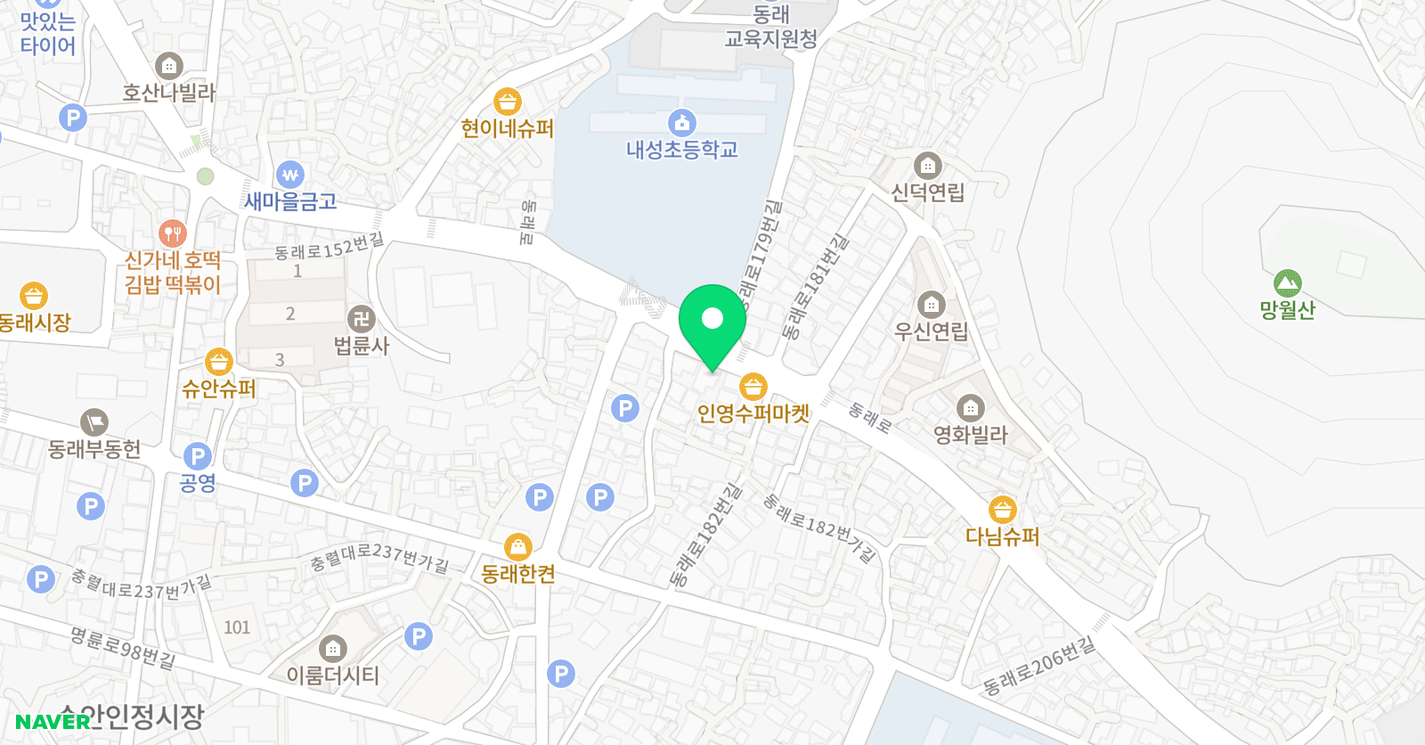 선율 피아노 위치