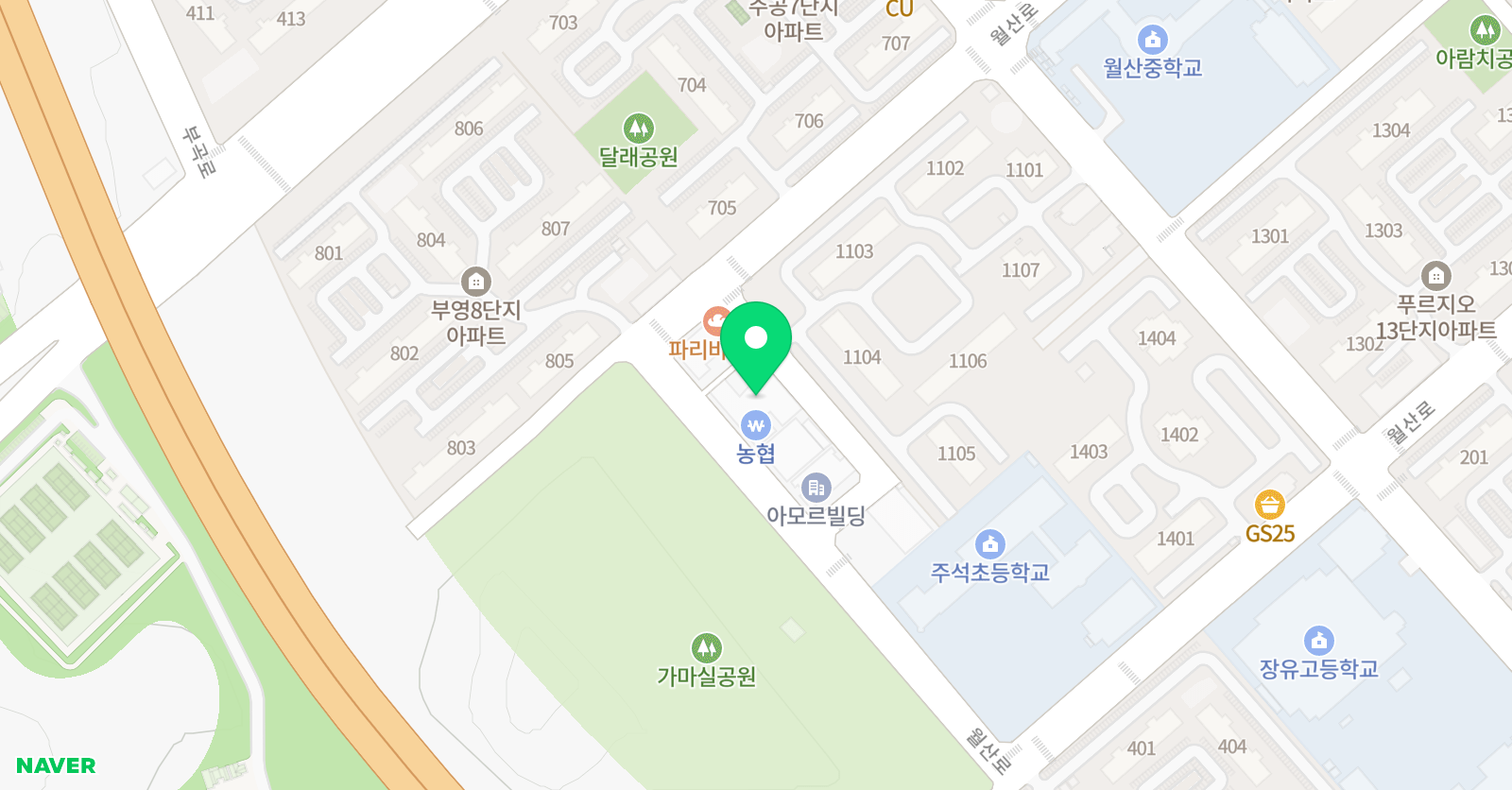 김현정 음악학원 위치