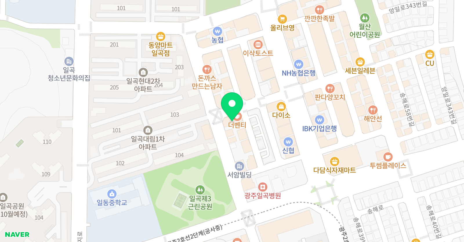 김동현 수학학원 위치