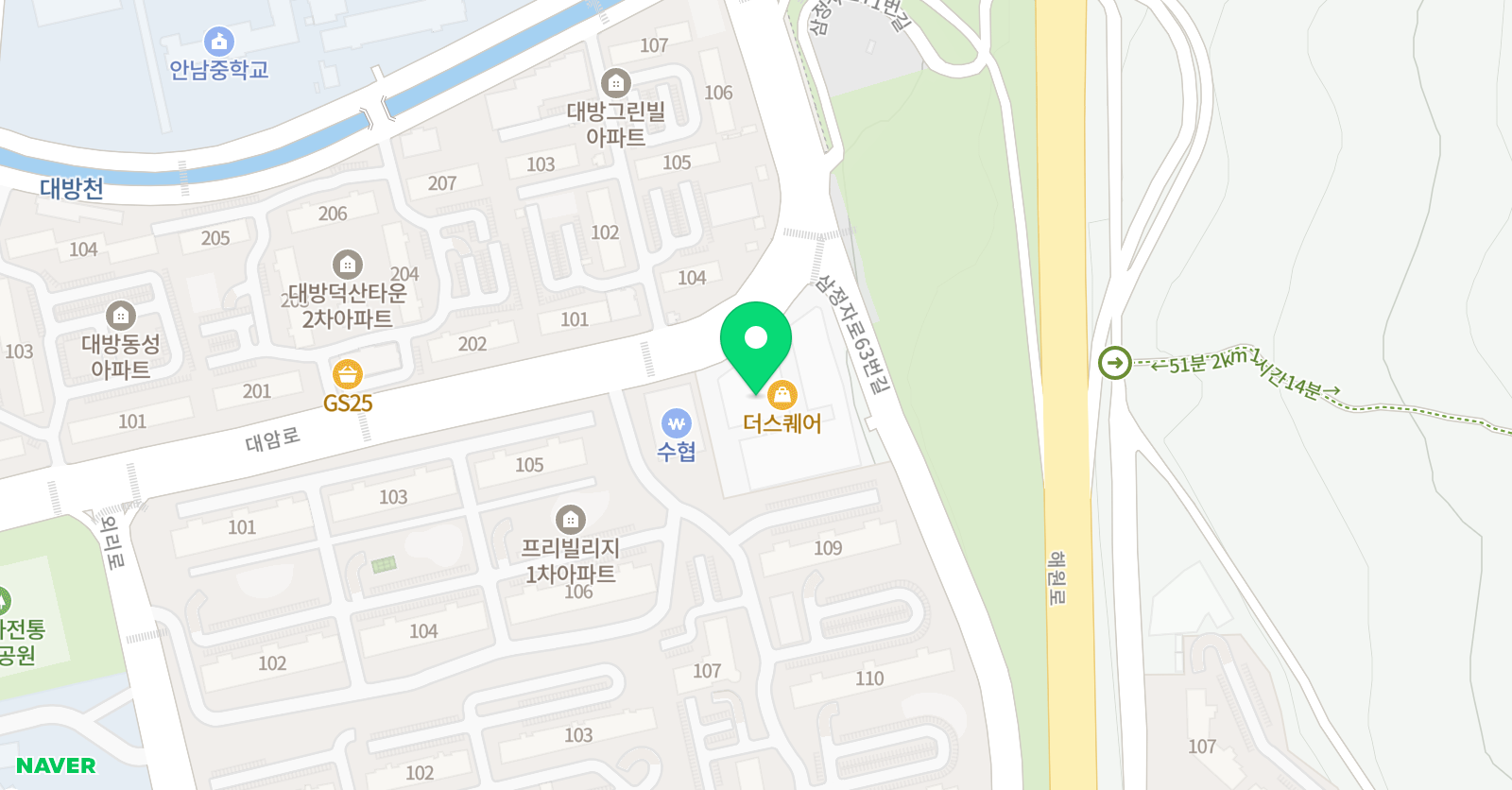 플래뮤 창원성산교육원 위치