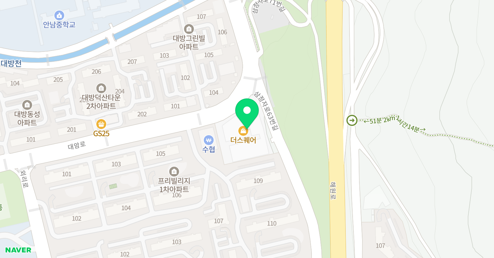 에이블 영어학원 위치