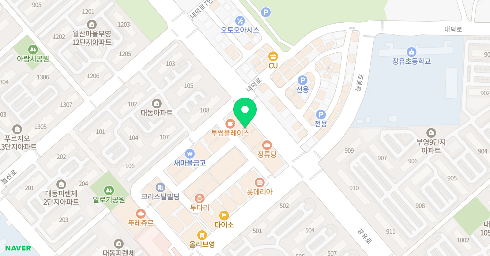 수학을풀다제2캠퍼스 in장유 학원 위치