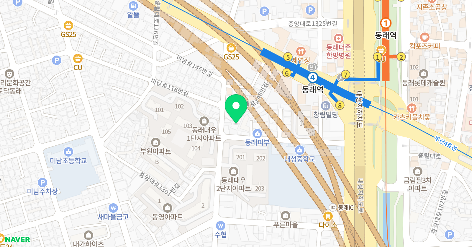 하이로드 영어 위치