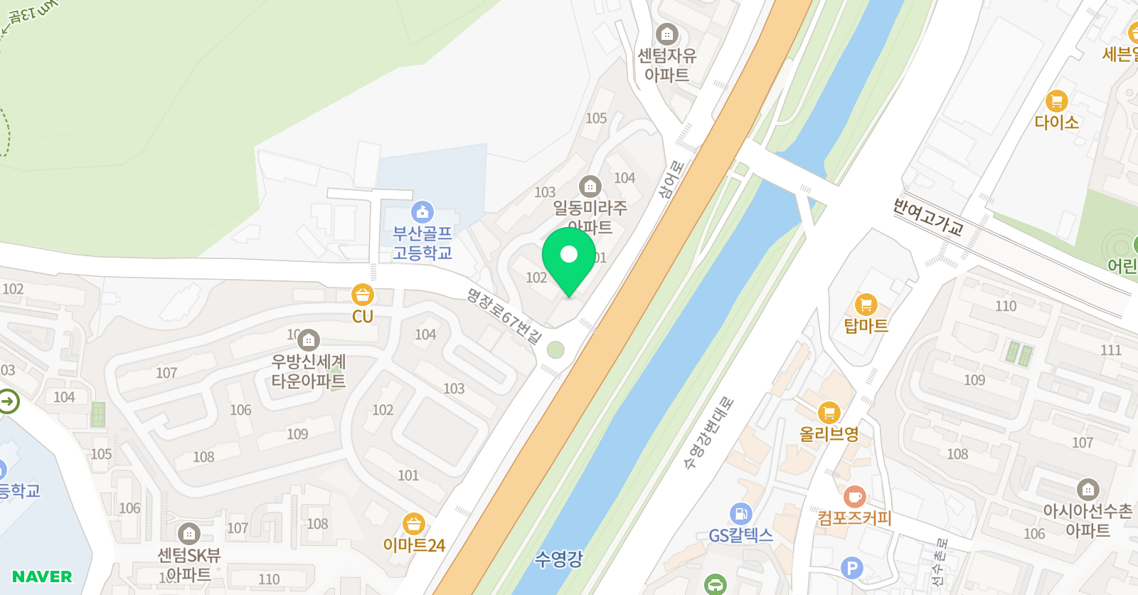 김미소 영어교습소 위치