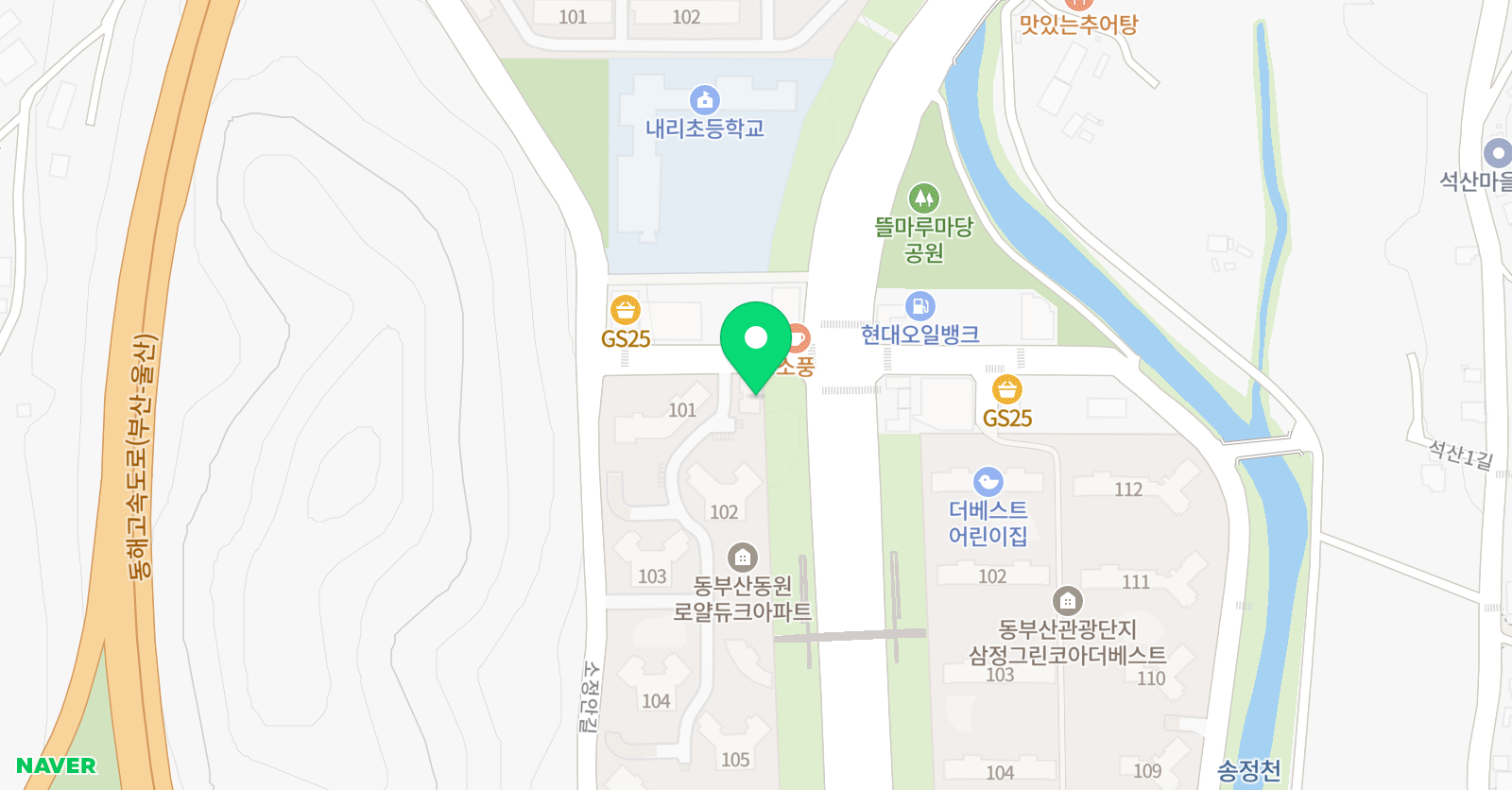 더셈 수학 위치