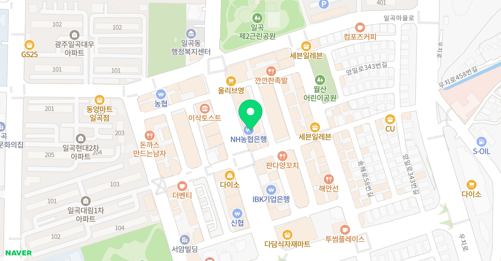 제이앤제이 학원 위치