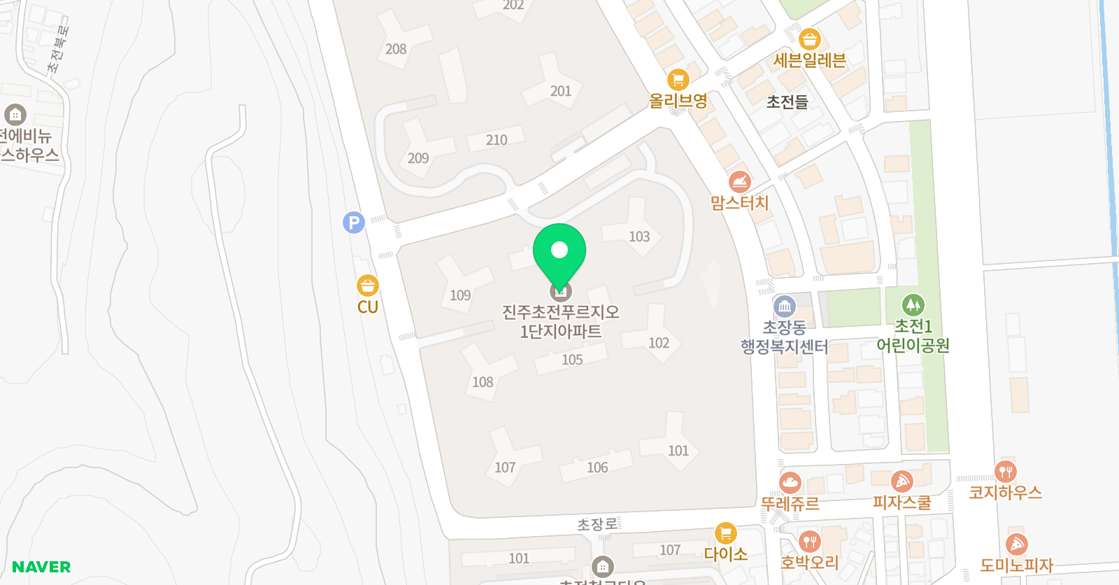 토론하는아이들 초전푸르지오GLE센터 위치