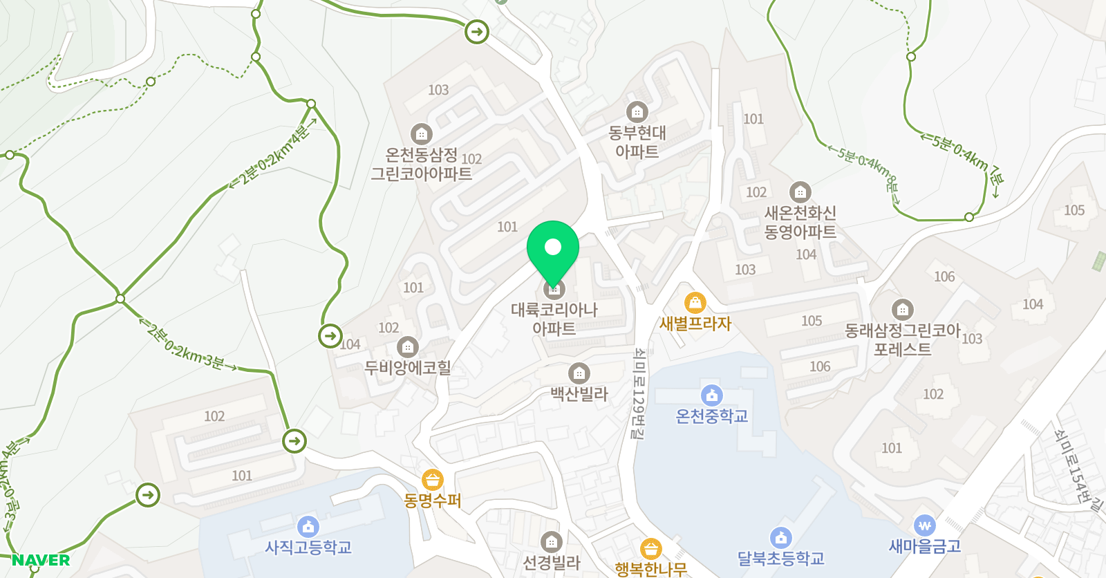 링키영어 사직달북점 위치
