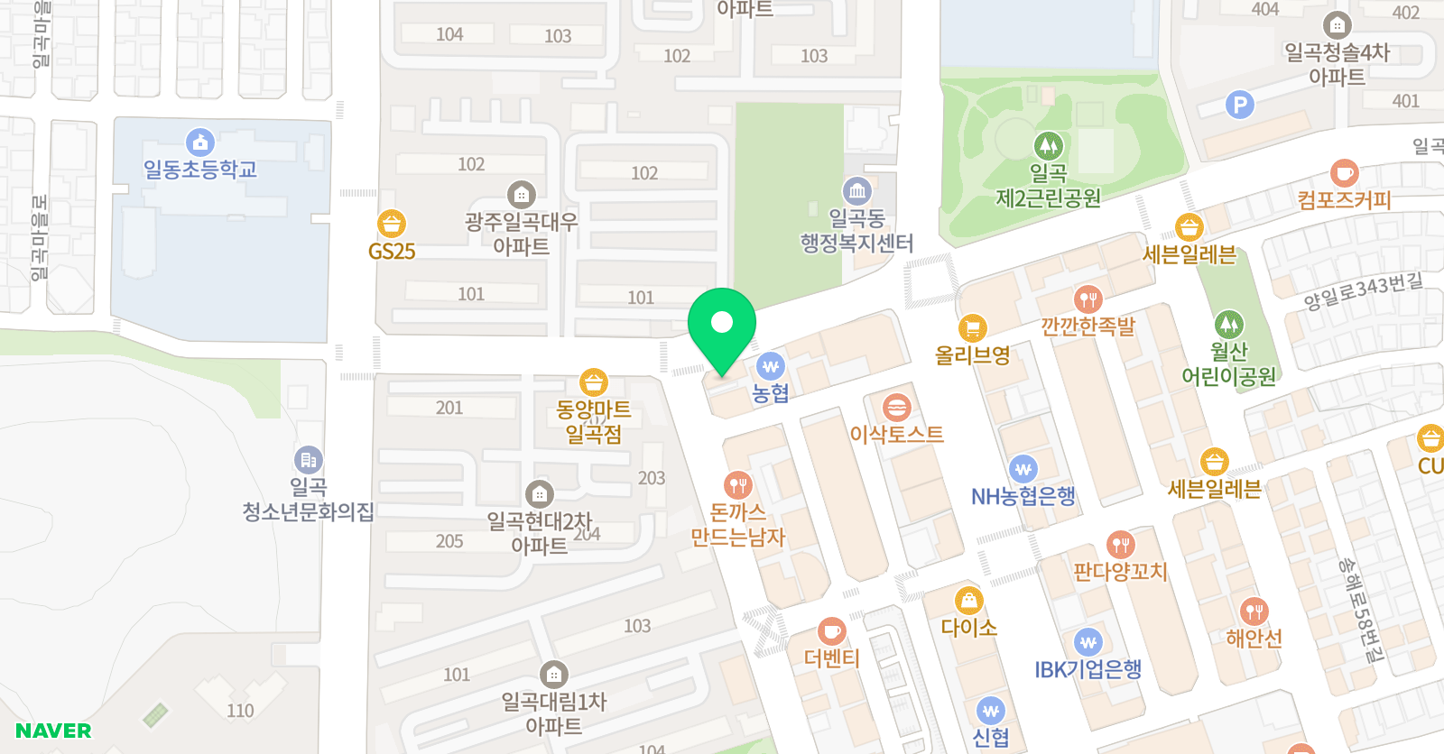 유니크 어학원 위치