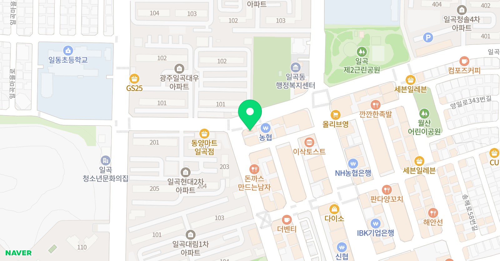 국어생각 국어학원 위치