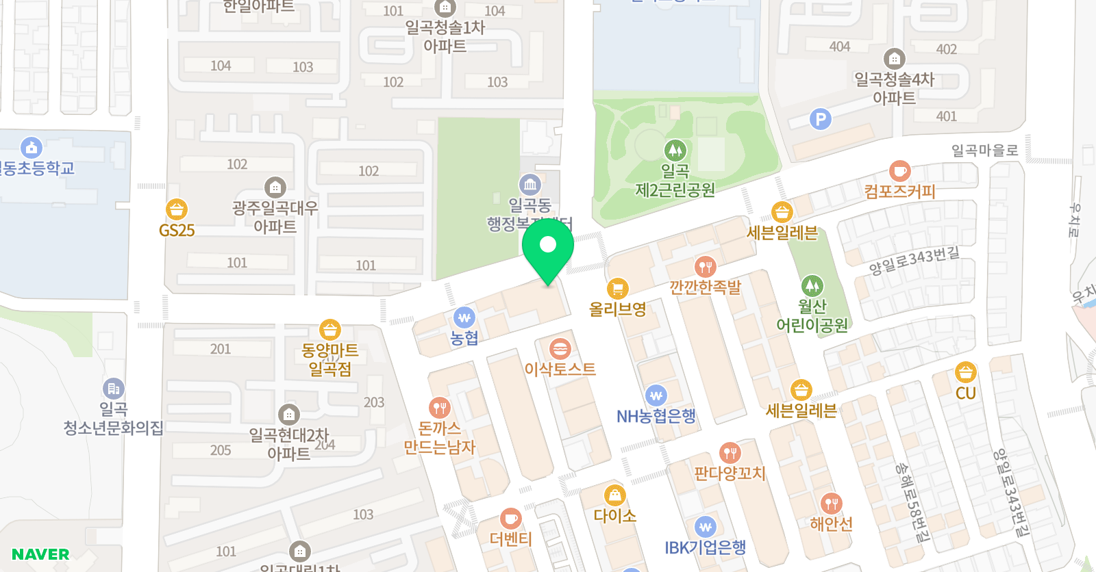 에이맥스주니어 미술학원 위치