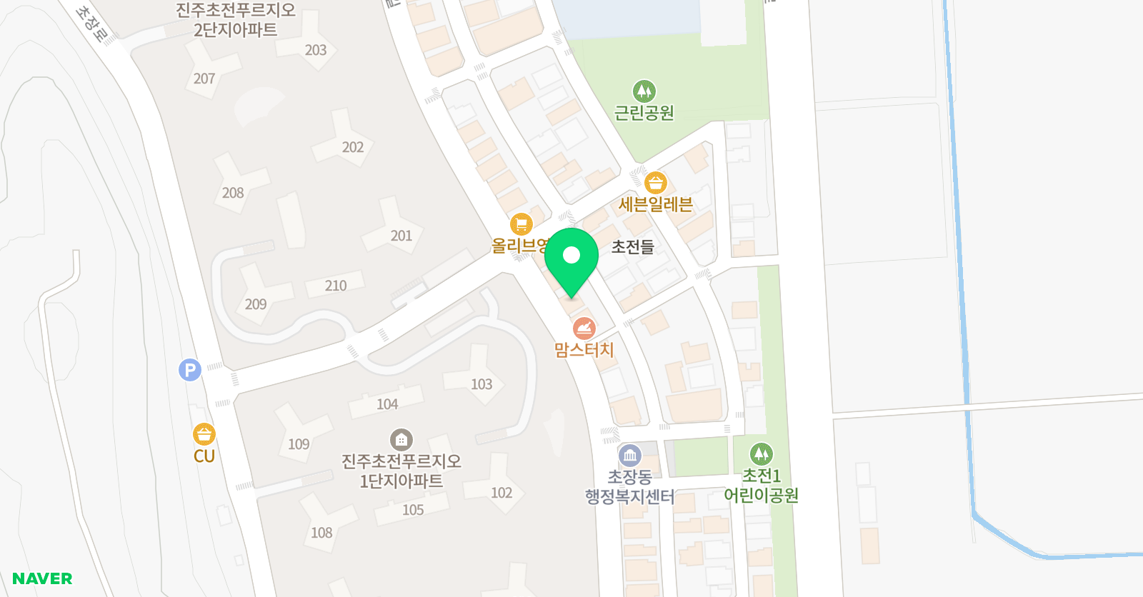 정연우바이올린음악학원 위치