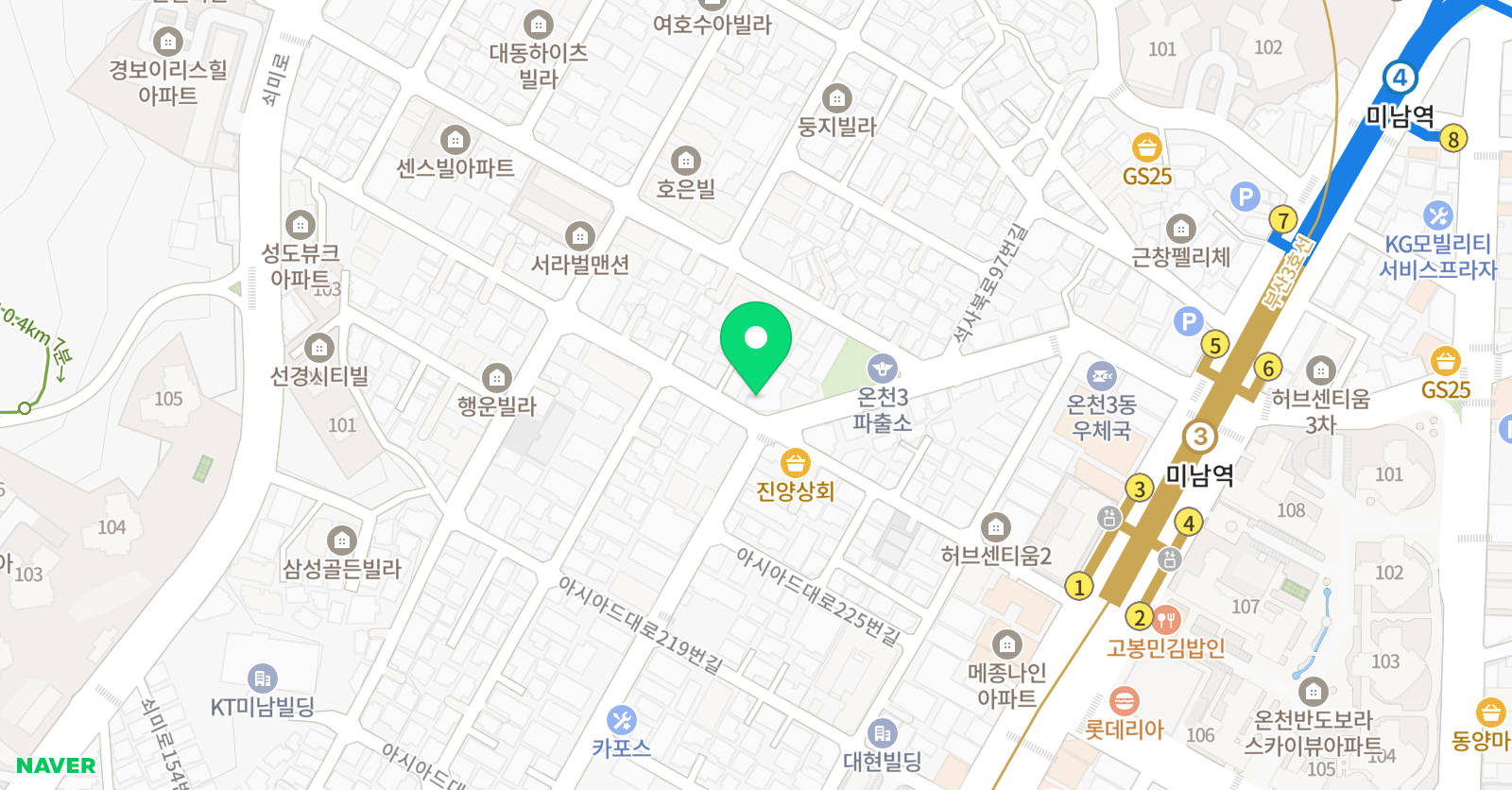 해법 수학성균관 학원 위치