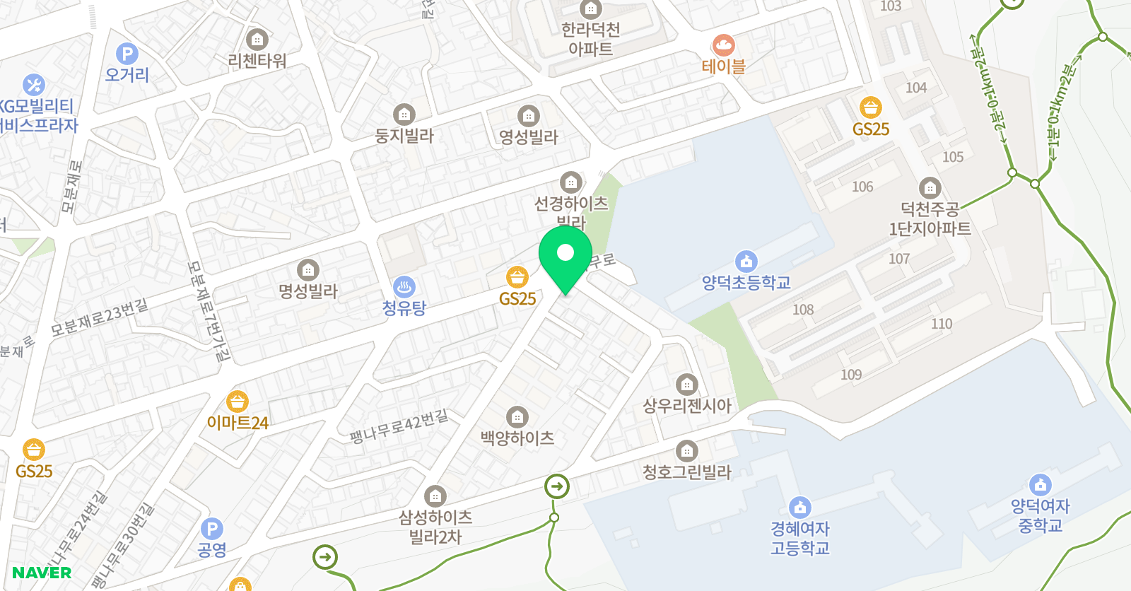 피아노숲 음악학원 위치
