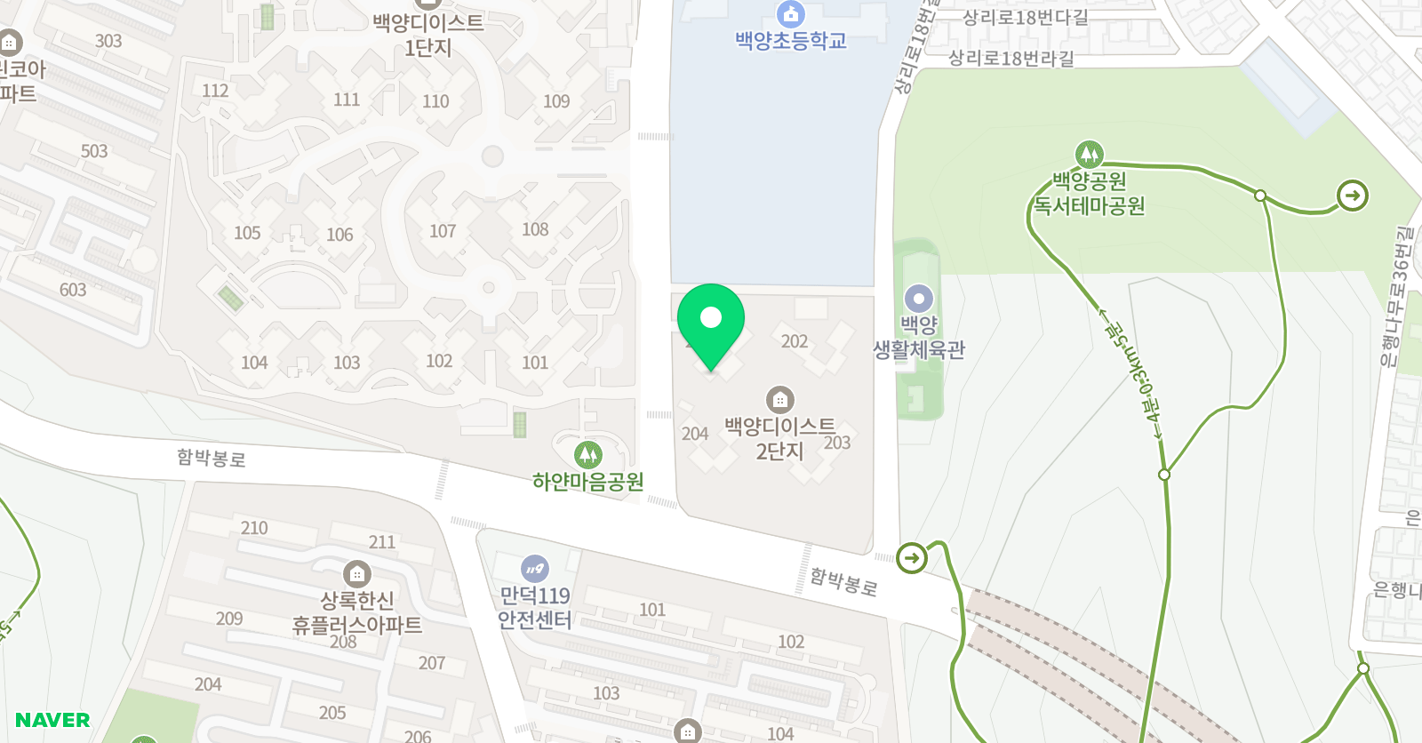동문 수학공부방 위치