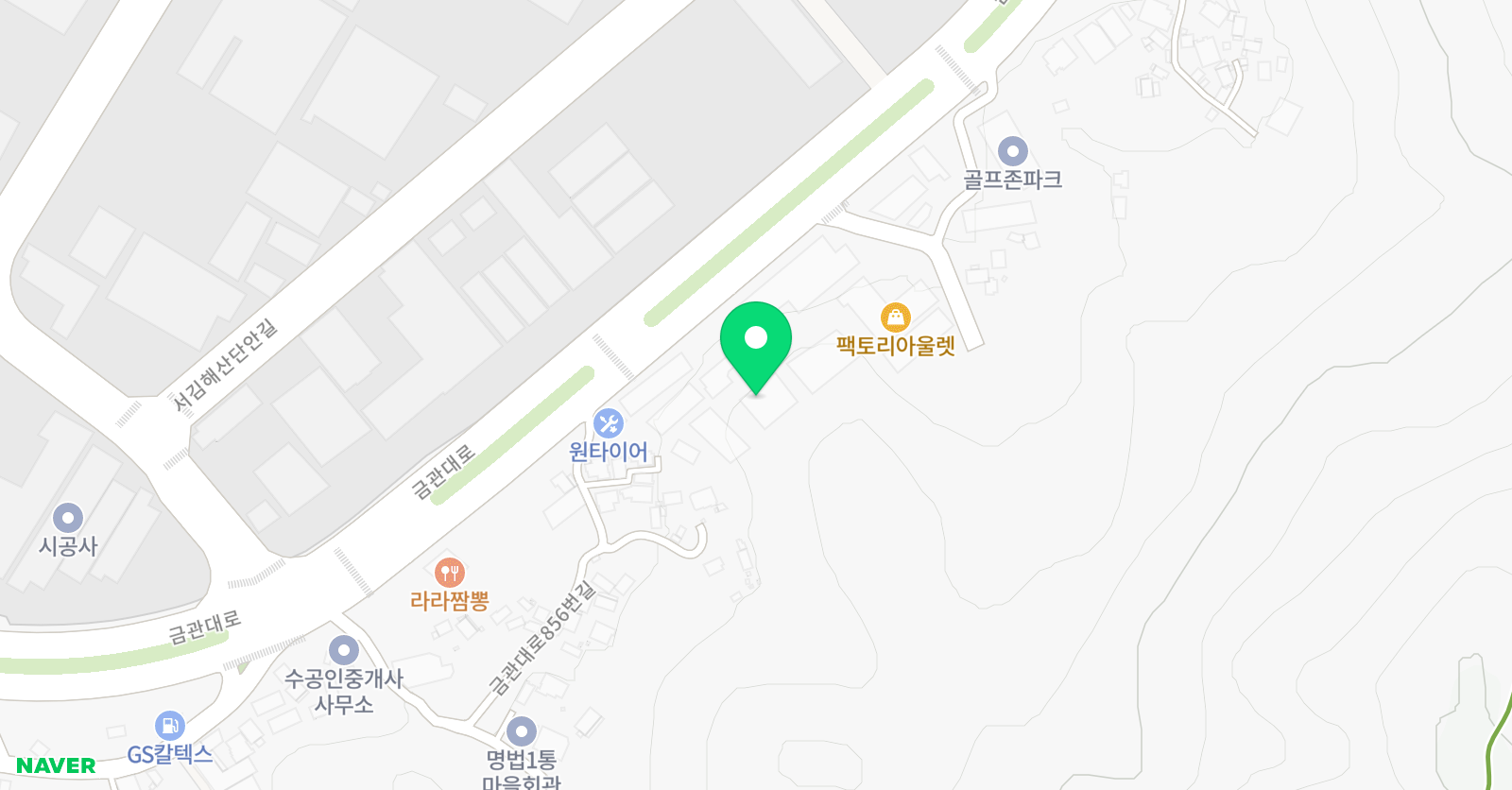 LG세이커스 유소년농구클럽 김해점 위치