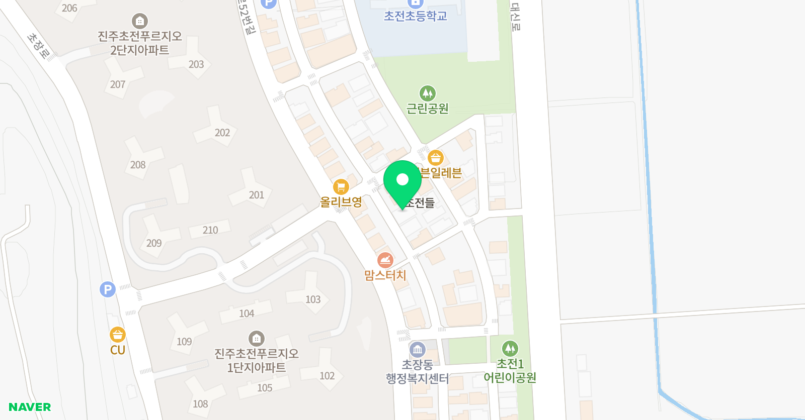 MTA 태권도 경남초장점 위치