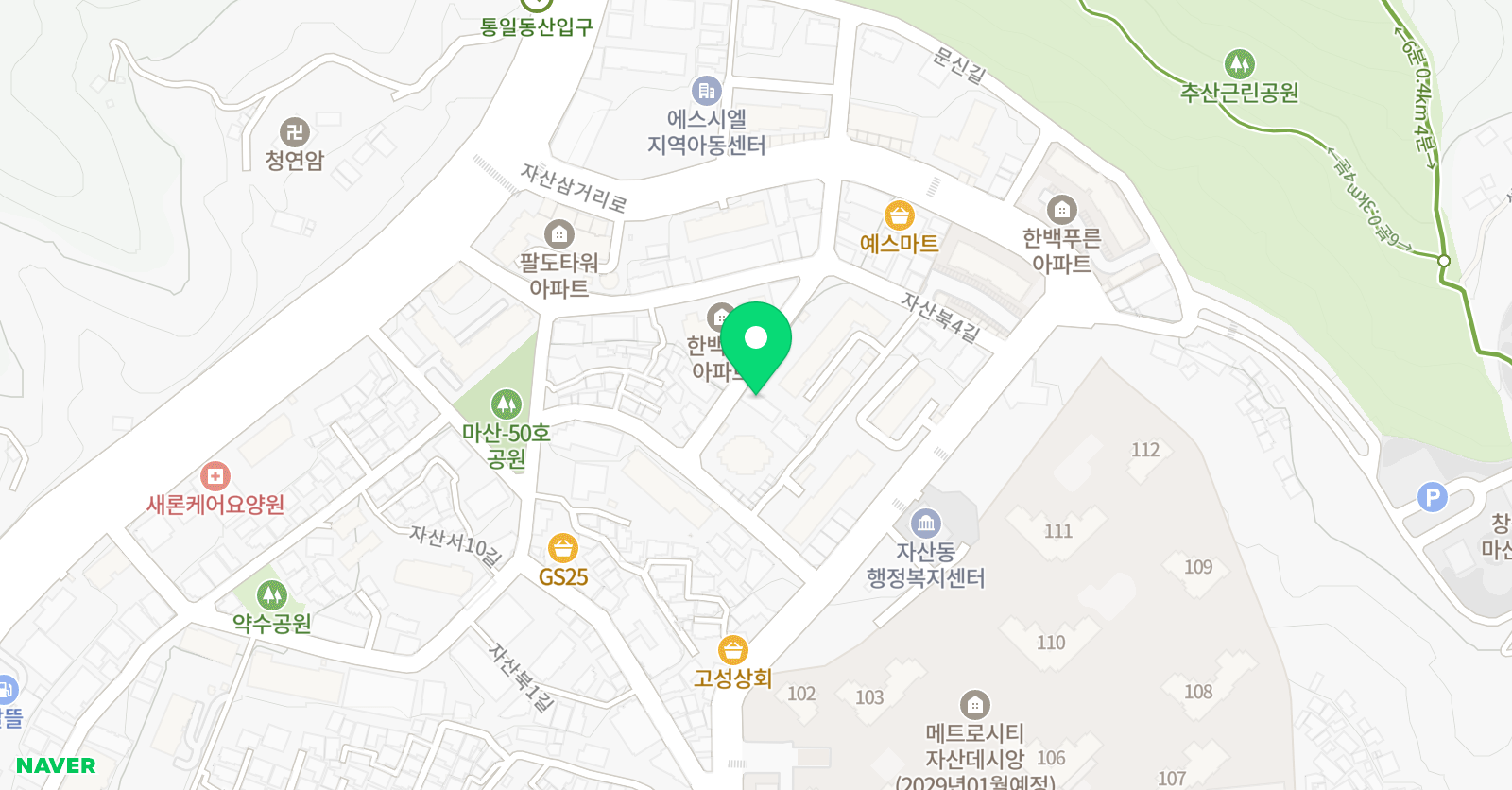 리더 영수전문학원 위치