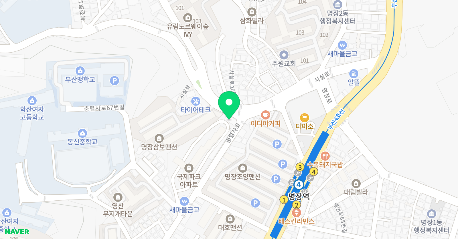 승리마루 가온도장 위치