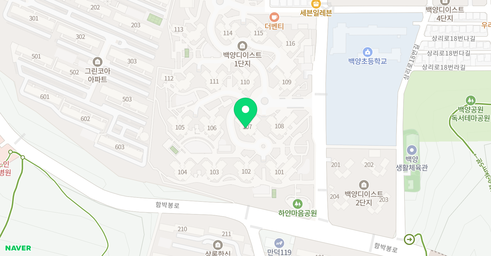 아소비 부산만덕동문디이스트점 위치