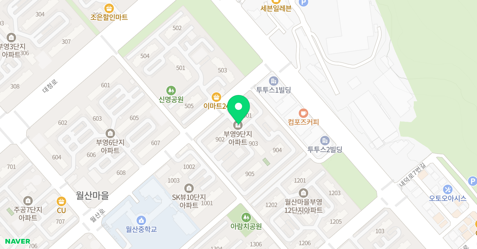 신디쌤톡톡잉글리시 장유 위치