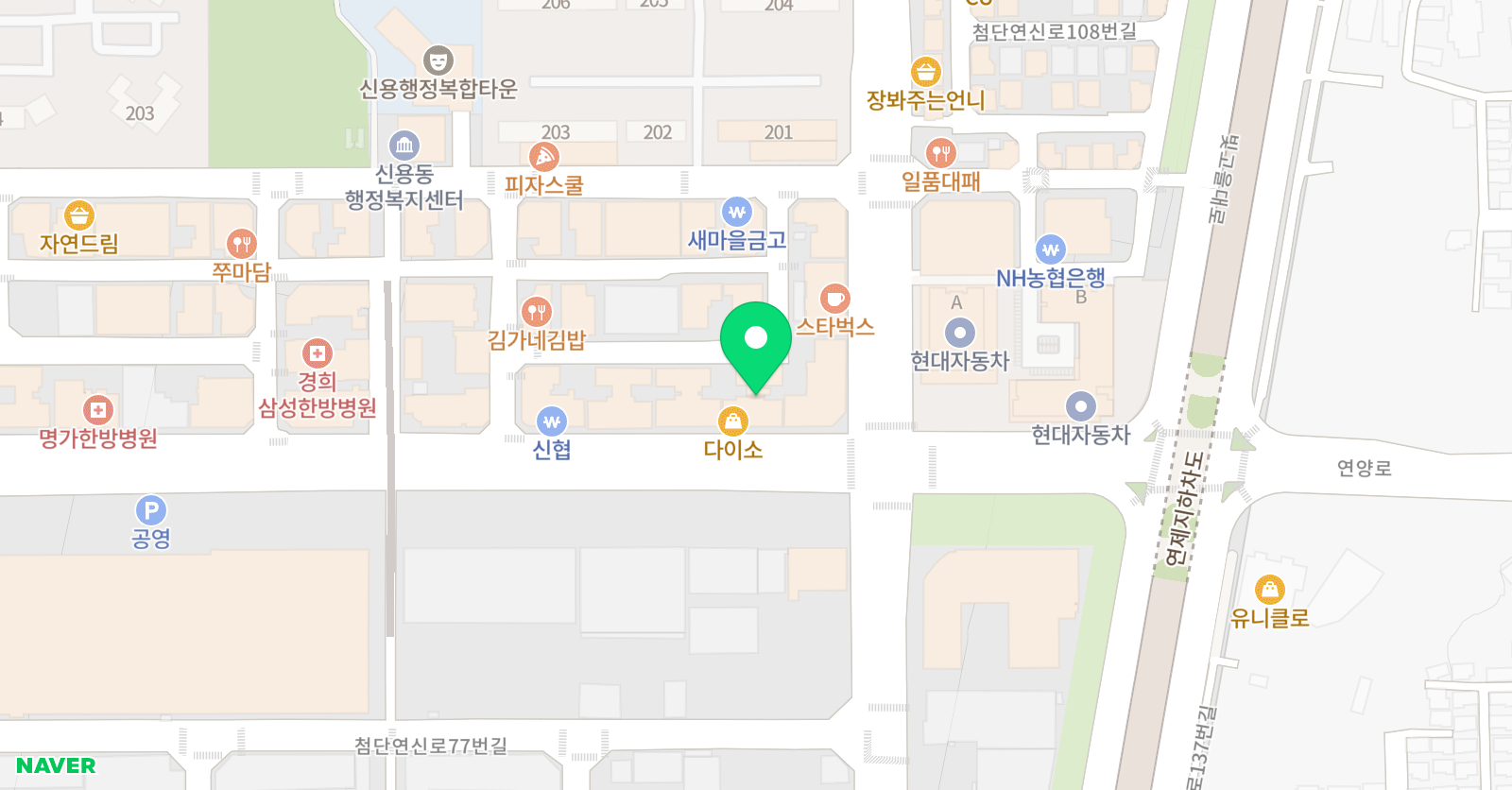 문쌤 영어 위치