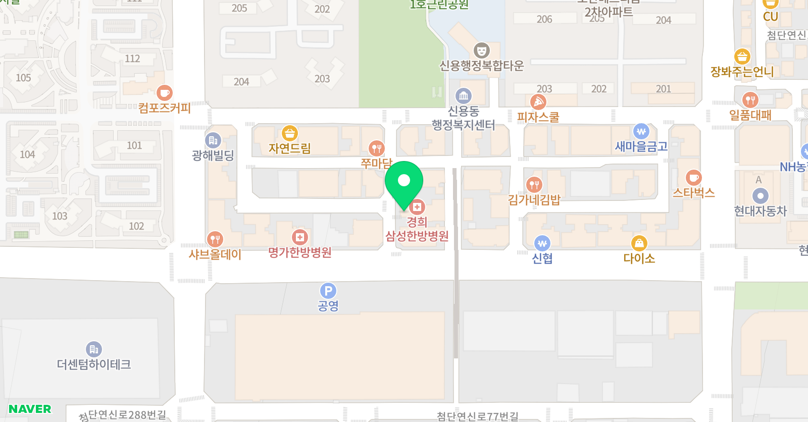 폴라리스 유소년축구센터 위치