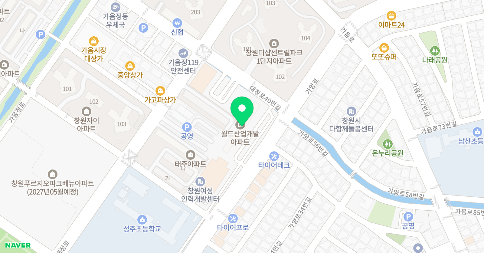 셀파우 등생교실 창원가음정교실 위치