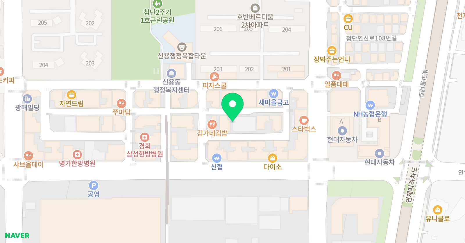 조은 수학교습소 위치