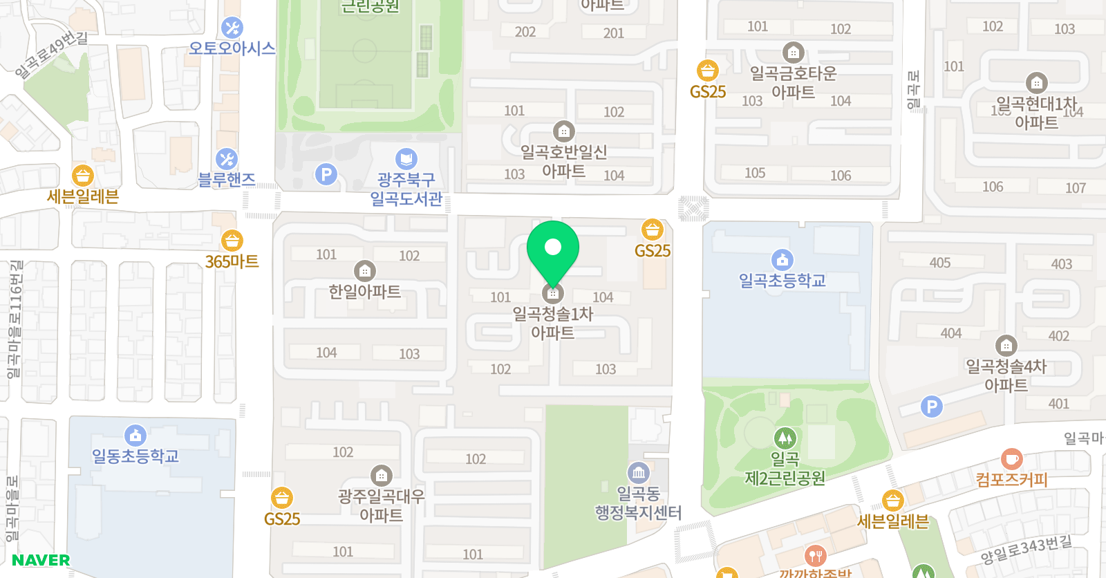 글담은 국어논술 위치