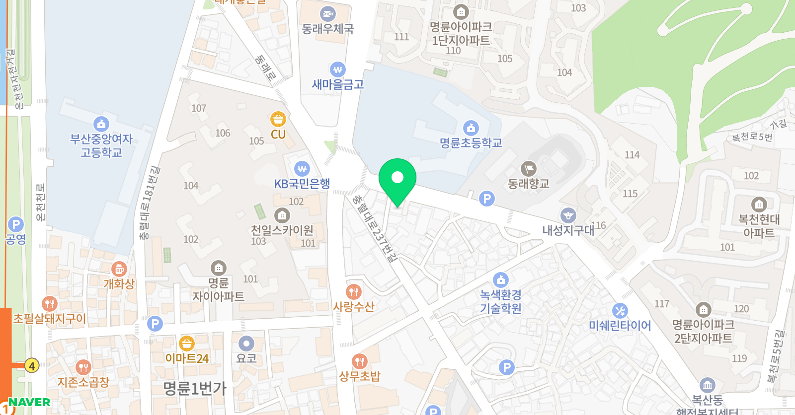 삼성 영어 최상 수학 위치