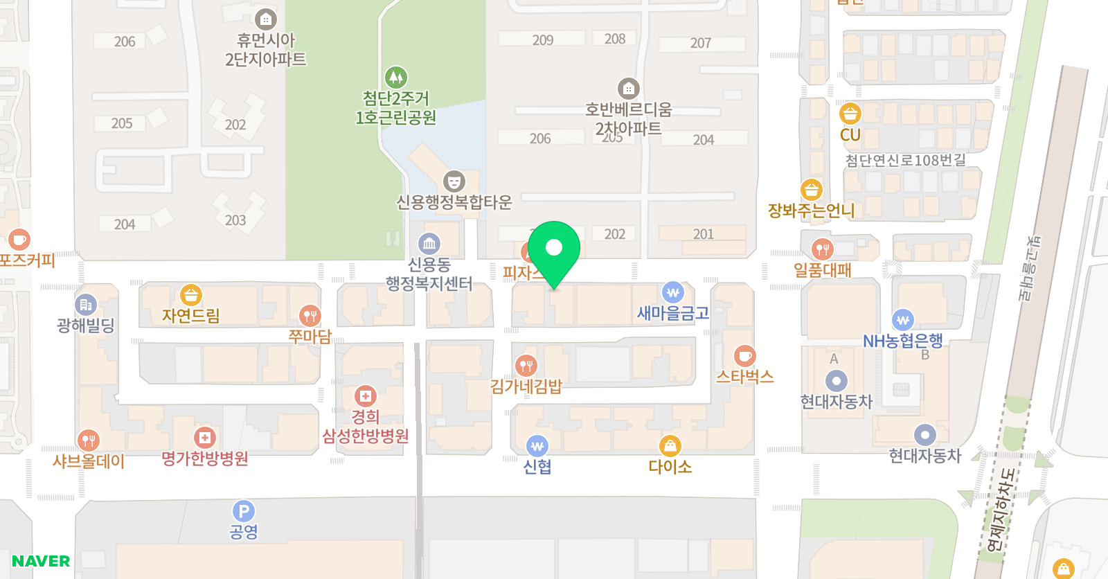 한국파워점핑 줄넘기 위치