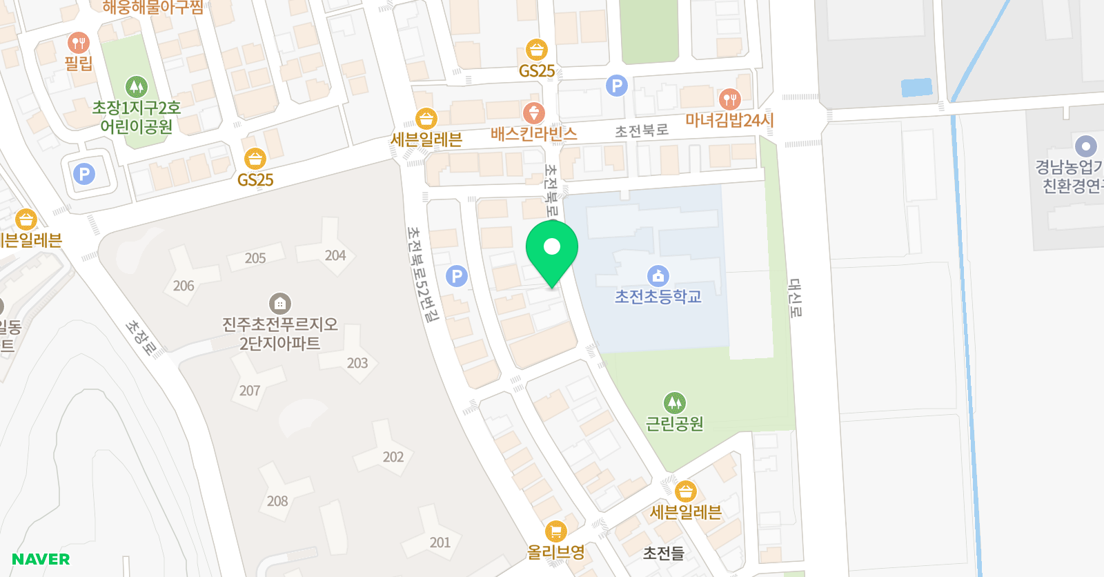 놀작마이아트 초전센터 위치