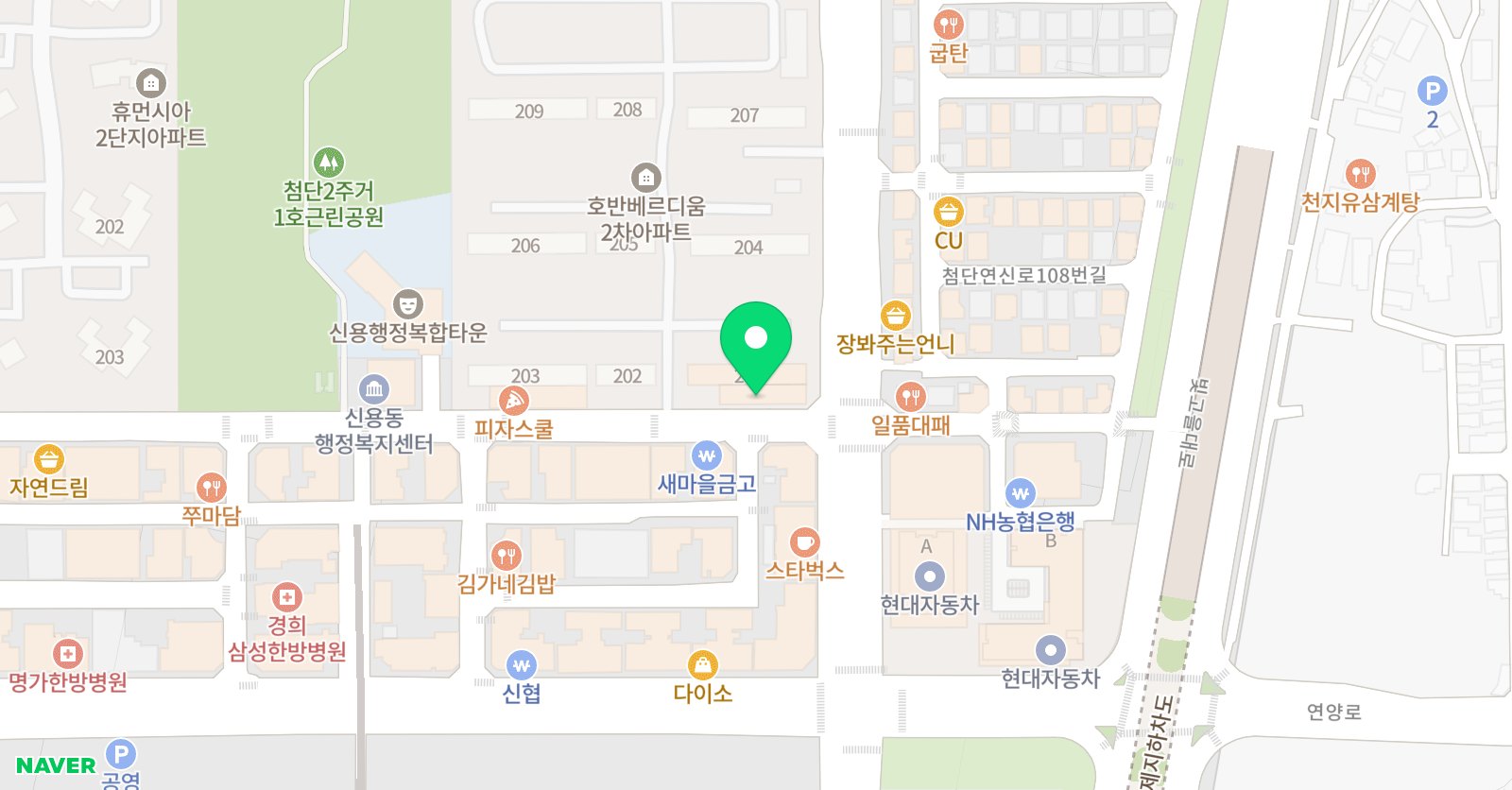 박쌤과외 수학교습소 위치