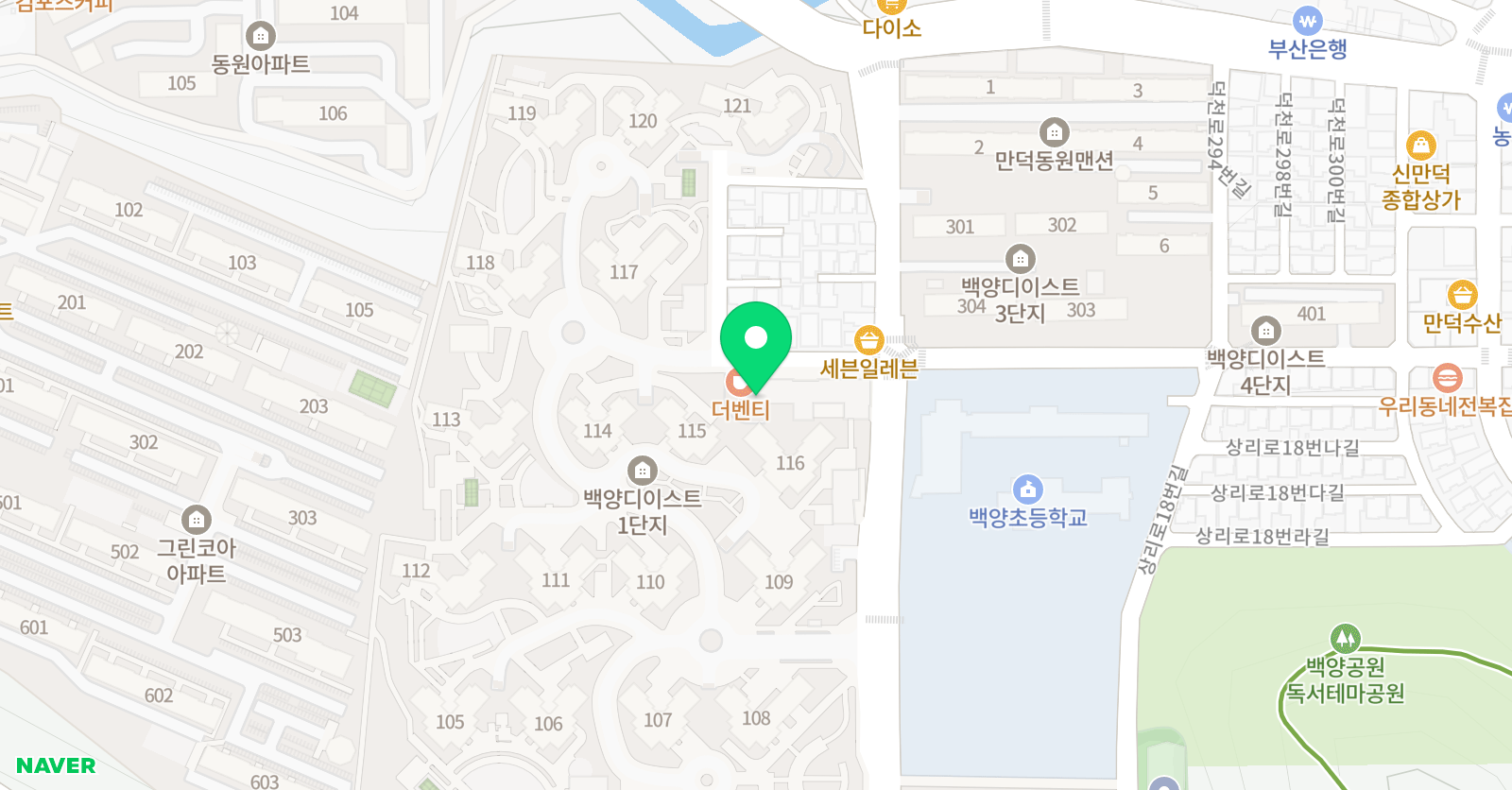 놀작마이아트 만덕 미술교습소 위치